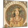 Detail from Moet & Chandon, 1897-Alphonse Mucha-Mounted Art Print