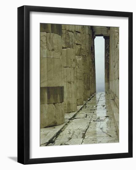 Detail from Parthenon, Athens-Gjon Mili-Framed Photographic Print