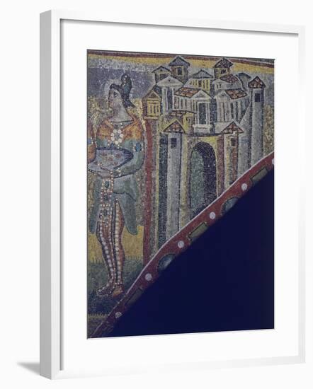 Detail from Scenes from Christ's First Coming and Jesus' Infancy-null-Framed Giclee Print