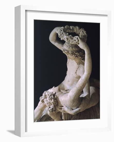 Detail from Statue of Venus Crowning Love-Antonio Canova-Framed Giclee Print