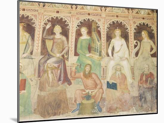 Detail from 'The Allegory of Christian Learning', Capellone Degli Spagnoli, 1365-67-Andrea Di Bonaiuto-Mounted Giclee Print