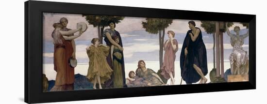 Detail from 'The Dance', C.1881-83-Frederick Leighton-Framed Giclee Print