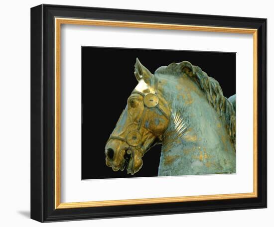 Detail from the Equestrian Statue of Marcus Aurelius-null-Framed Giclee Print