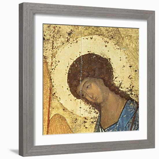 Detail from the Holy Trinity, 1420S (Tempera on Panel) (Detail) (See 39517)-Andrei Rublev-Framed Giclee Print