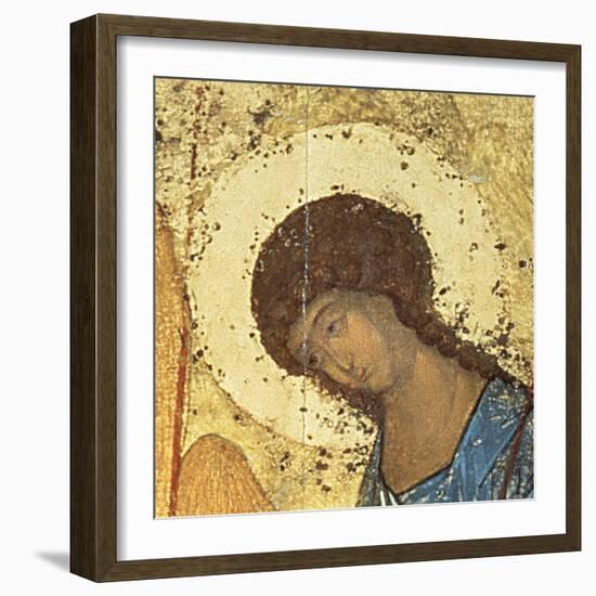 Detail from the Holy Trinity, 1420S (Tempera on Panel) (Detail) (See 39517)-Andrei Rublev-Framed Giclee Print