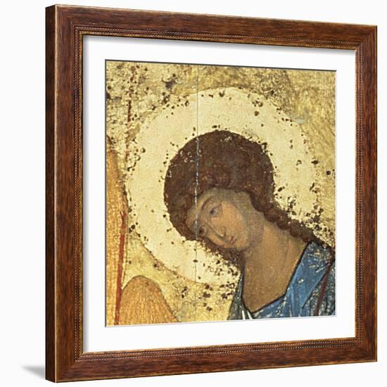 Detail from the Holy Trinity, 1420S (Tempera on Panel) (Detail) (See 39517)-Andrei Rublev-Framed Giclee Print