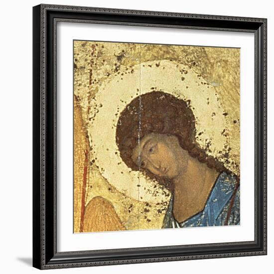 Detail from the Holy Trinity, 1420S (Tempera on Panel) (Detail) (See 39517)-Andrei Rublev-Framed Giclee Print