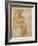 Detail from the Sistine Ceiling-Michelangelo Buonarroti-Framed Giclee Print