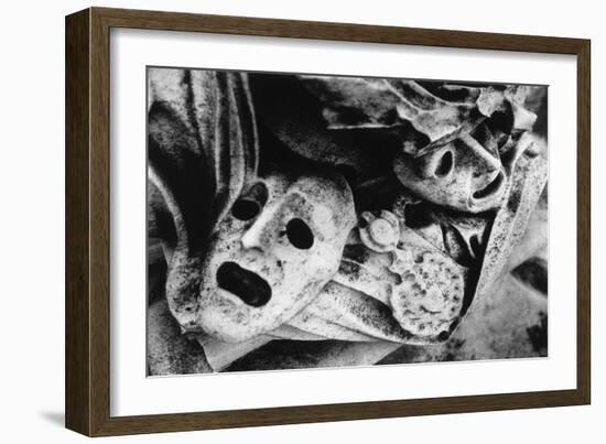 Detail from Tomb, Brompton Cemetery, London-Simon Marsden-Framed Giclee Print