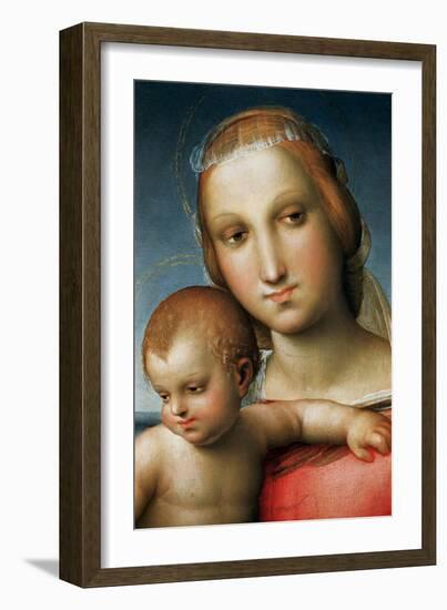 Detail from Virgin and Child-Raphael-Framed Giclee Print