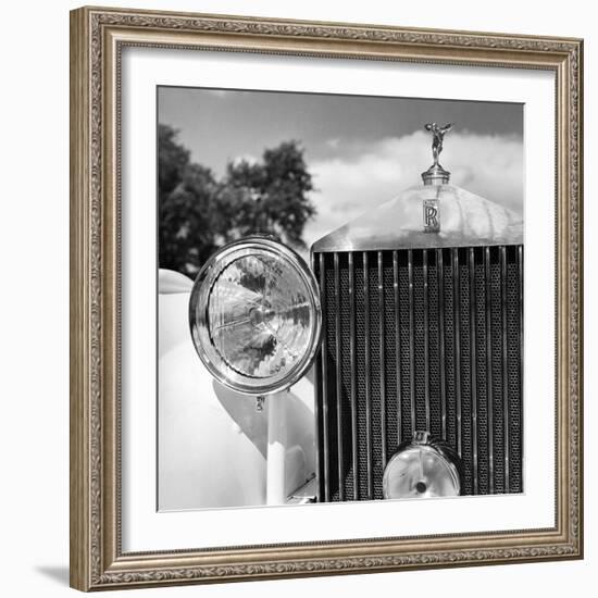 Detail of a 1930 Rolls Royce Mulliner Continental Tourer-Walker Evans-Framed Photographic Print