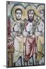 Detail of a coptic wall painting showing two apostles, 6th Century. Artist: Unknown-Unknown-Mounted Photographic Print