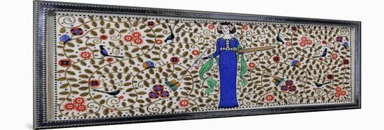 Detail of a Wiener Werkstatte Silver and Painted Casket-null-Mounted Giclee Print