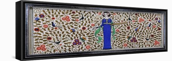 Detail of a Wiener Werkstatte Silver and Painted Casket-null-Framed Premier Image Canvas