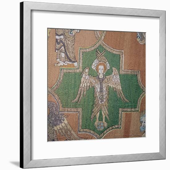 Detail of an angel from the Syon Cope, 14th century-Unknown-Framed Giclee Print