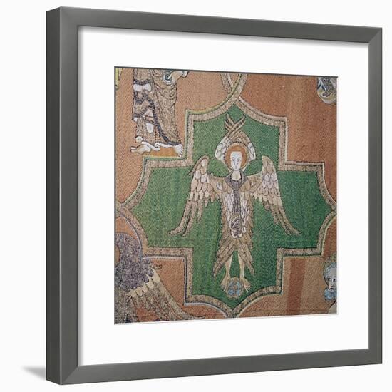 Detail of an angel from the Syon Cope, 14th century-Unknown-Framed Giclee Print