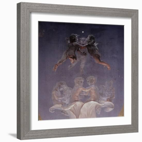 Detail of an Angel-Philipp Otto Runge-Framed Giclee Print