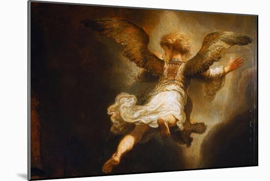 Detail of Angel Raphael Leaving Tobit and His Family-Rembrandt van Rijn-Mounted Giclee Print