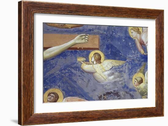 Detail of Angels Crucifixion-Giotto di Bondone-Framed Giclee Print