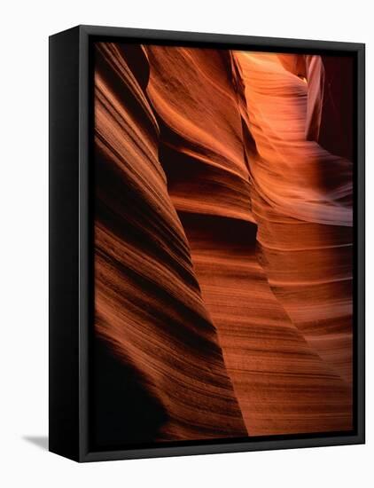 Detail of Antelope Canyon, Page, USA-Carol Polich-Framed Premier Image Canvas