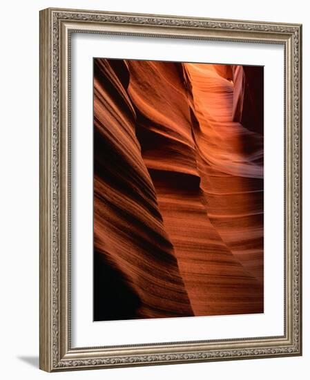 Detail of Antelope Canyon, Page, USA-Carol Polich-Framed Photographic Print