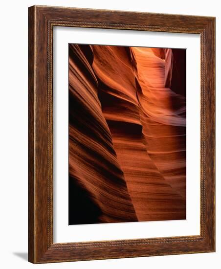 Detail of Antelope Canyon, Page, USA-Carol Polich-Framed Photographic Print