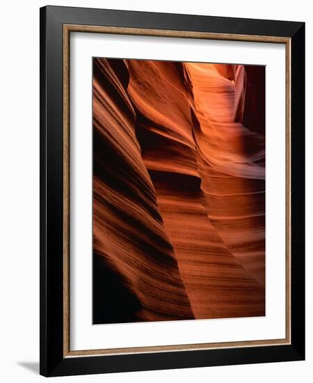 Detail of Antelope Canyon, Page, USA-Carol Polich-Framed Photographic Print