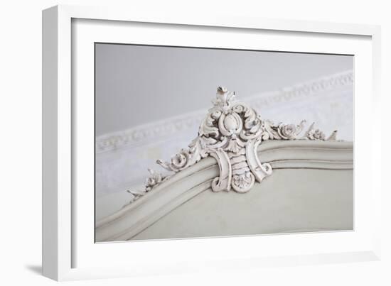 Detail of Antique Wardrobe in Bedroom at the Reading Rooms, Margate, Kent, UK-Joel Knight-Framed Photo