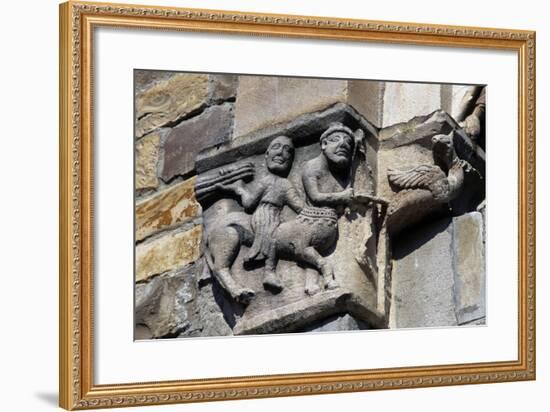 Detail of Bas-Relief on Facade of Church of the Assumption of the Virgin Mary-null-Framed Giclee Print