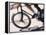 Detail of Blurred Action of Cyclist Competing on the Velodrome-null-Framed Premier Image Canvas