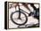 Detail of Blurred Action of Cyclist Competing on the Velodrome-null-Framed Premier Image Canvas
