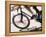 Detail of Blurred Action of Cyclist Competing on the Velodrome-null-Framed Premier Image Canvas