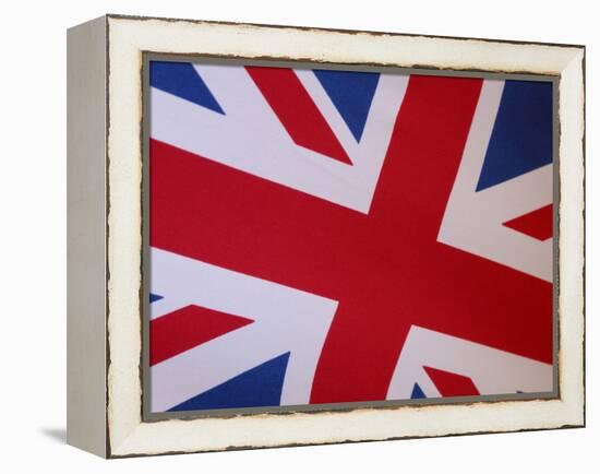 Detail of British Flag-null-Framed Premier Image Canvas