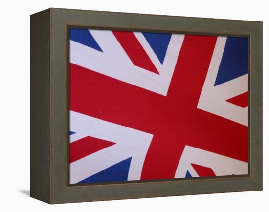 Detail of British Flag-null-Framed Premier Image Canvas