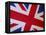 Detail of British Flag-null-Framed Premier Image Canvas