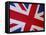 Detail of British Flag-null-Framed Premier Image Canvas