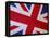 Detail of British Flag-null-Framed Premier Image Canvas