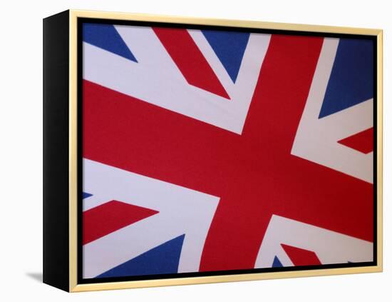 Detail of British Flag-null-Framed Premier Image Canvas