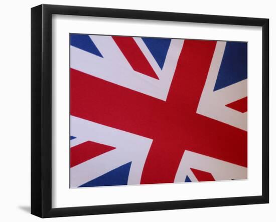 Detail of British Flag-null-Framed Photographic Print