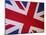 Detail of British Flag-null-Mounted Photographic Print