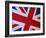 Detail of British Flag-null-Framed Photographic Print