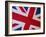 Detail of British Flag-null-Framed Photographic Print