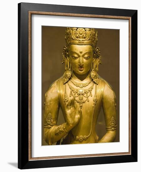 Detail of Bronze Boddhisatva by Zanabazar-Bob Krist-Framed Photographic Print