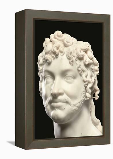 Detail of Bust of Joachim Murat, 1813 Carrara marble-Antonio Canova-Framed Premier Image Canvas