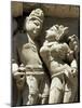 Detail of Carving of a Couple on the Parsvanatha Temple, Khajuraho, India-Adam Woolfitt-Mounted Photographic Print