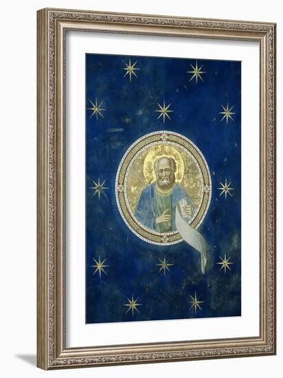 Detail of Ceiling Prophet Malachi-Giotto di Bondone-Framed Giclee Print