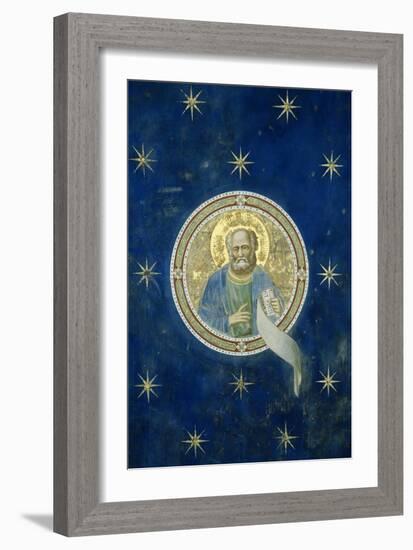 Detail of Ceiling Prophet Malachi-Giotto di Bondone-Framed Giclee Print