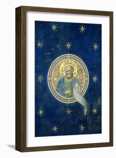 Detail of Ceiling Prophet Malachi-Giotto di Bondone-Framed Giclee Print