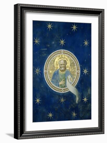 Detail of Ceiling Prophet Malachi-Giotto di Bondone-Framed Giclee Print