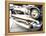 Detail of Classic Car, 57 Chevy-Bill Bachmann-Framed Premier Image Canvas